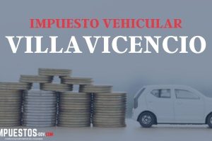 Impuesto Vehicular Villavicencio