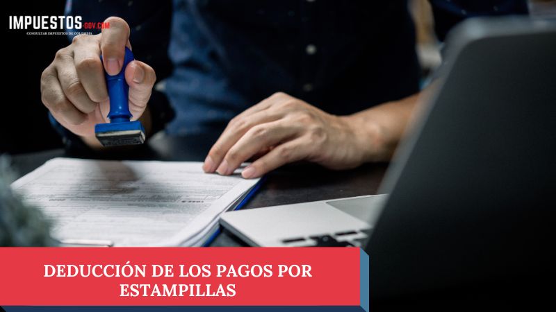 Deducción de los pagos por estampillas