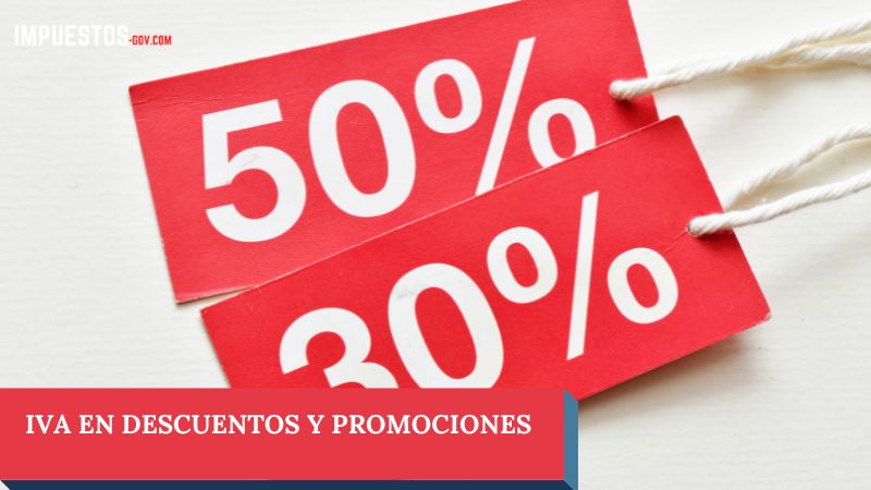 IVA en descuentos y promociones