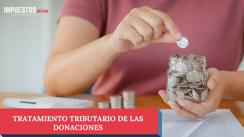 Tratamiento tributario de las donaciones