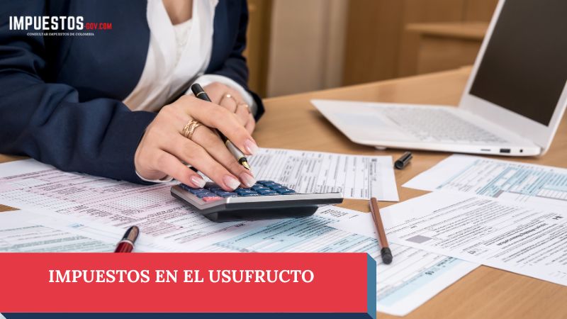 Impuestos en el usufructo